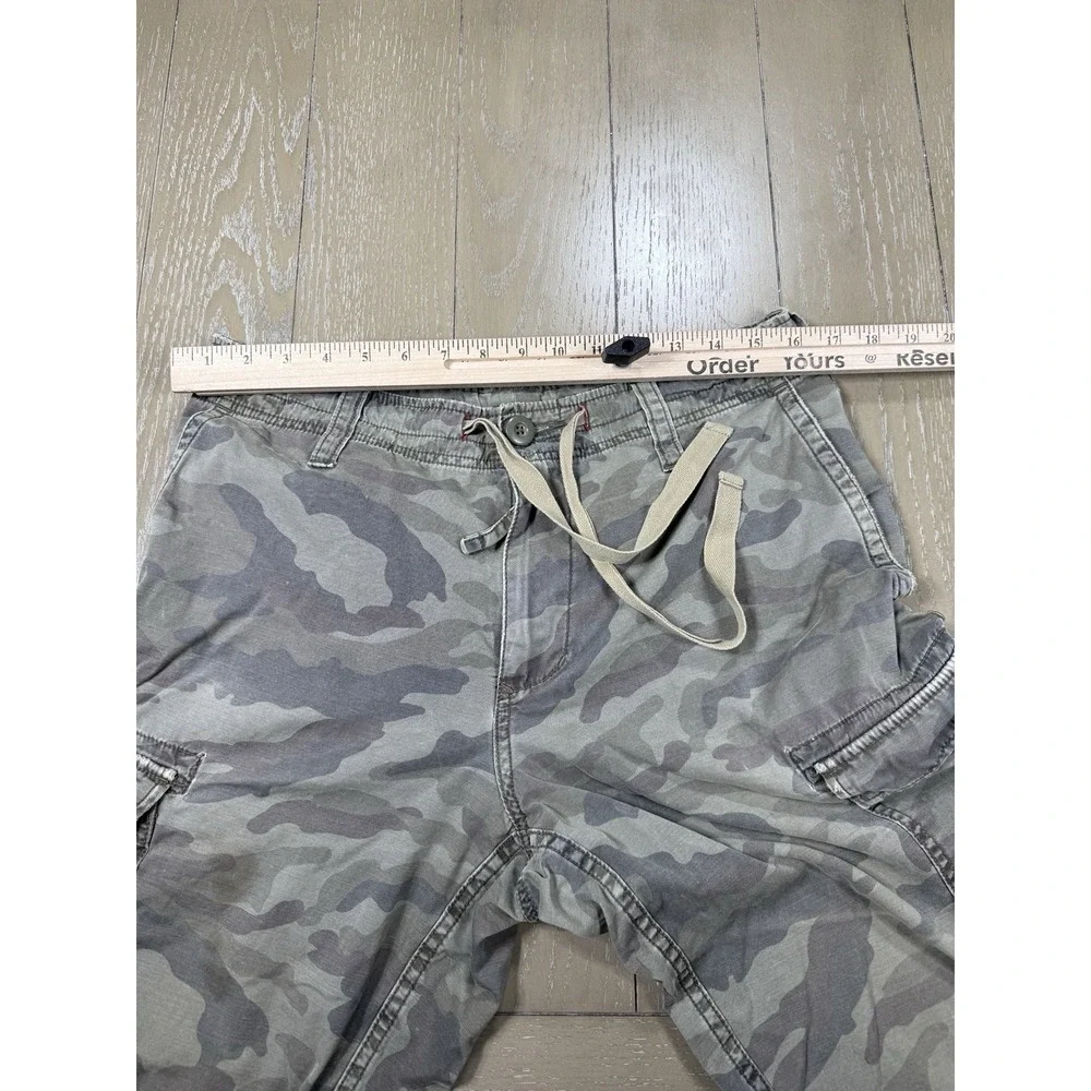 Vintage‎ JUICY COUTURE Men Camo Cargo Shorts Size 33 Y2K Retro Grunge